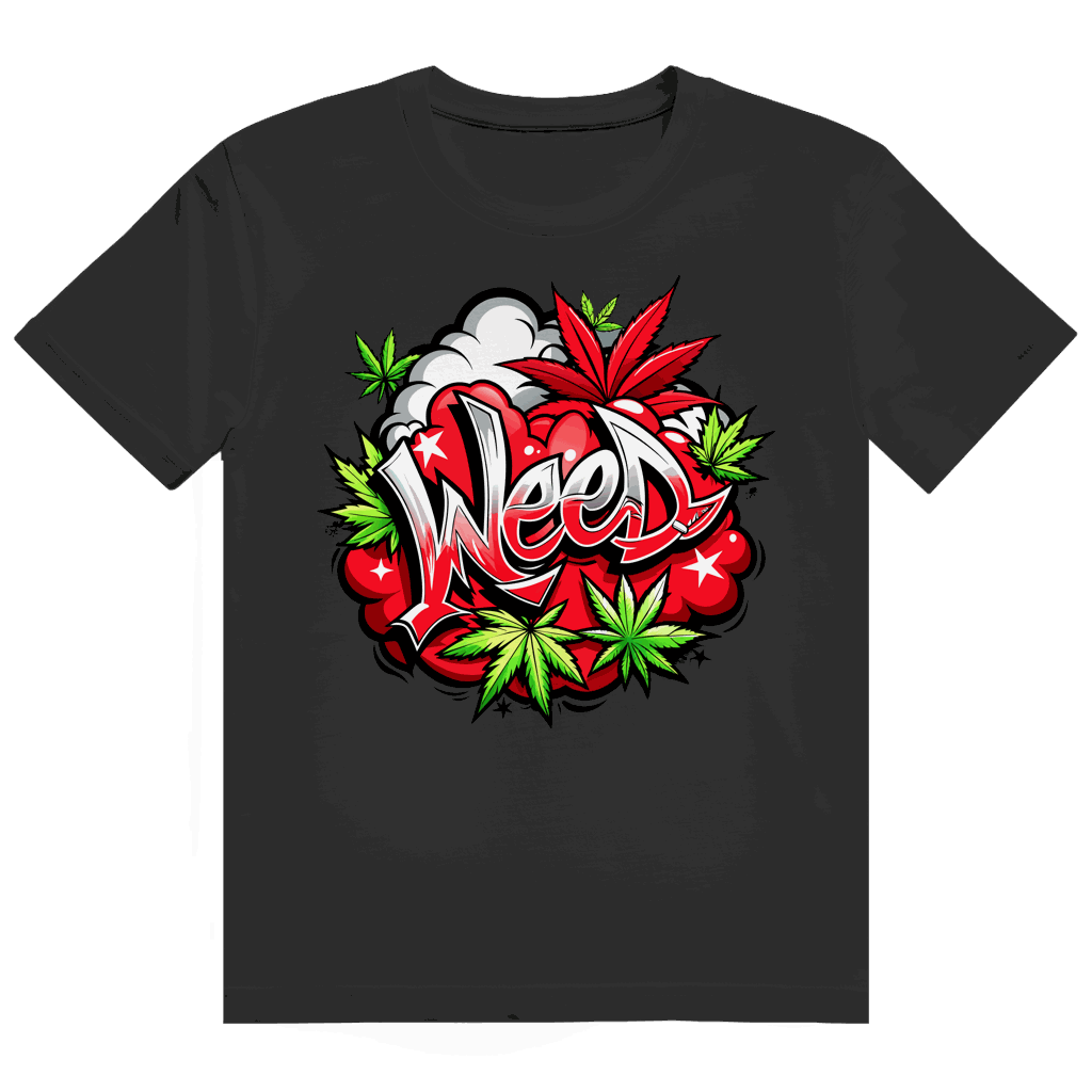 Heavy Cotton T-Shirt Pure Weed by Division420 unisex streetwear with soft, durable cotton and modern fit