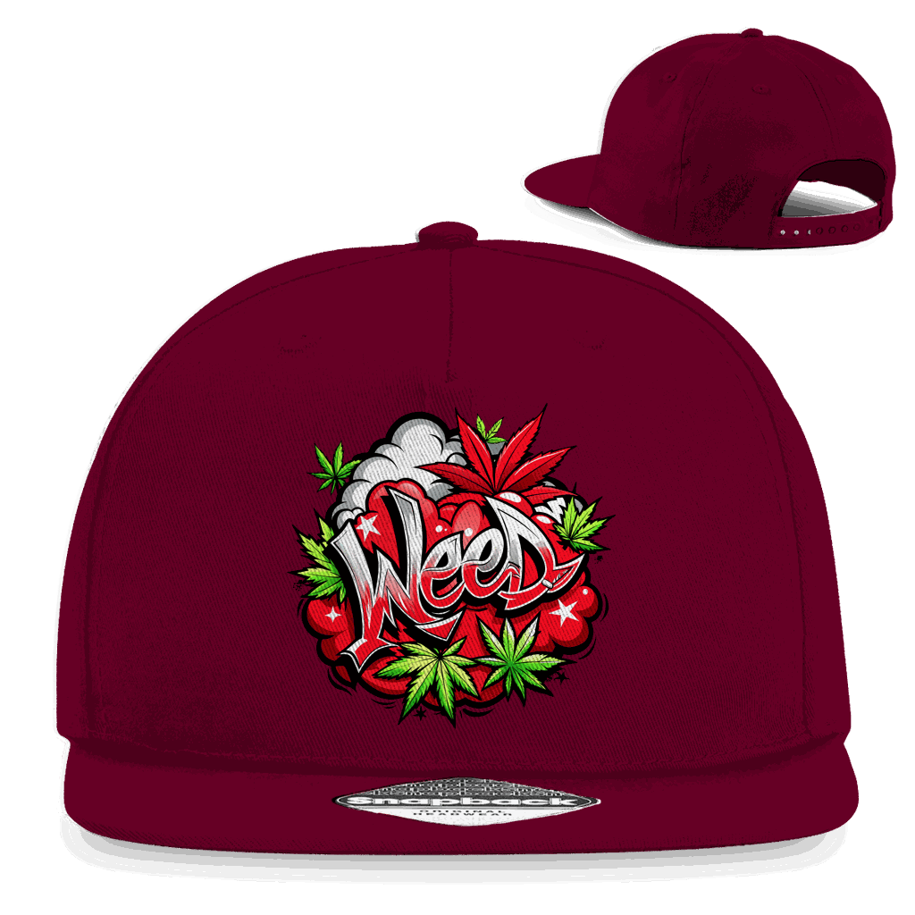 Snapback Rapper Cap - Pure Weed | Division420®