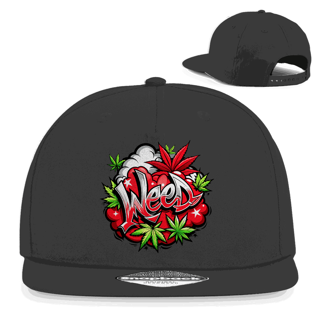 Snapback Rapper Cap - Pure Weed | Division420®