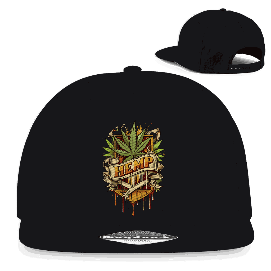 Snapback Rapper Cap - Hemp | Division420®