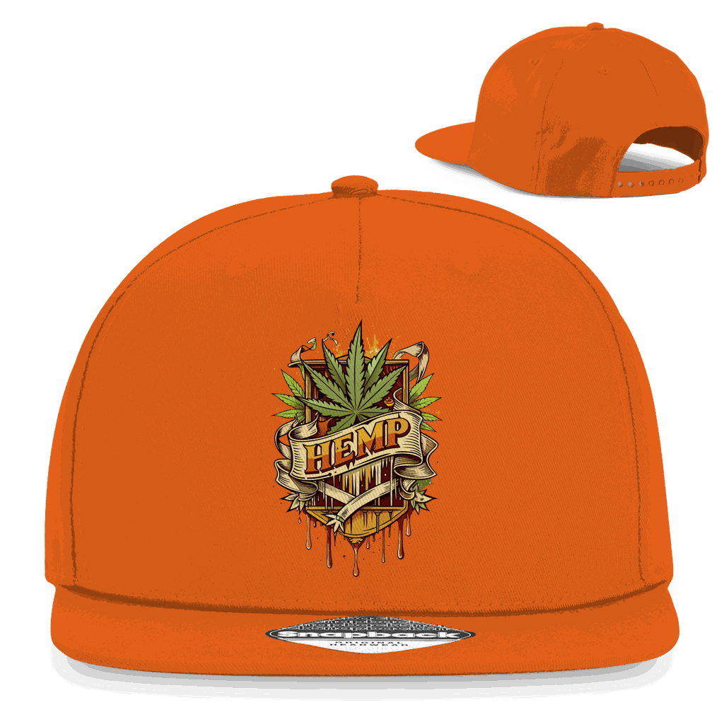 Snapback Rapper Cap - Hemp | Division420®