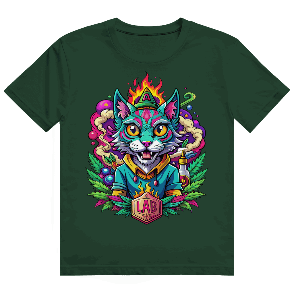Heavy Cotton T-Shirt - Lab Cat | Division420®