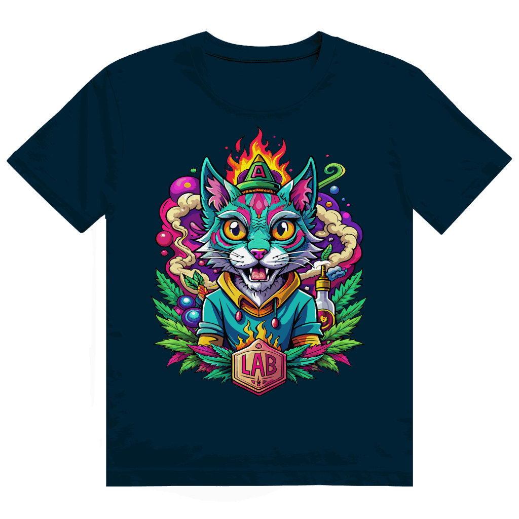 Heavy Cotton T-Shirt - Lab Cat | Division420®