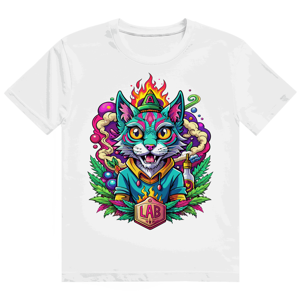 Heavy Cotton T-Shirt - Lab Cat | Division420®