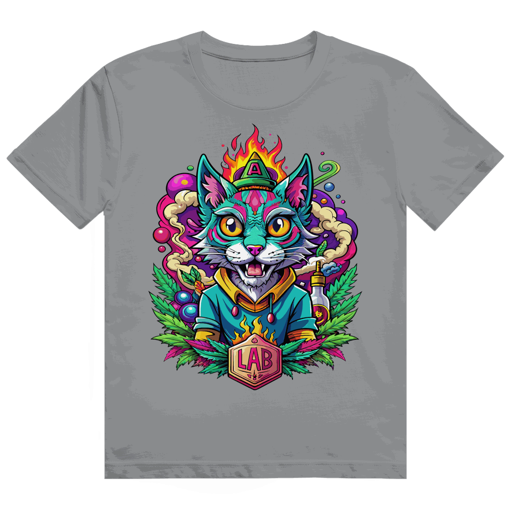 Heavy Cotton T-Shirt - Lab Cat | Division420®
