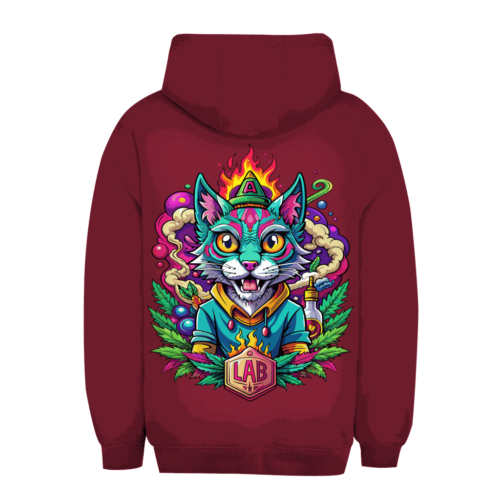 Unisex Oversize Hoodie - Lab Cat | Division420®