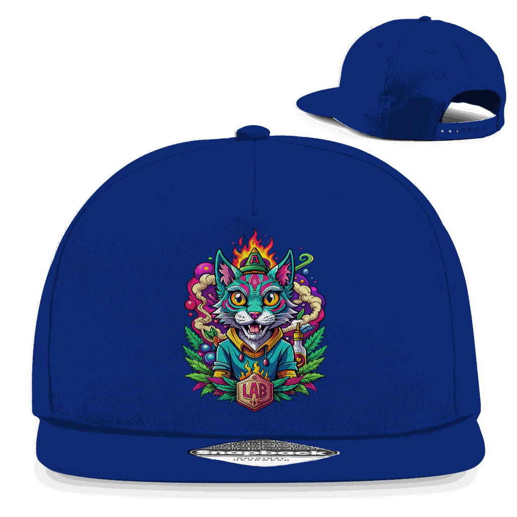 Snapback Rapper Cap - Lab Cat | Division420®