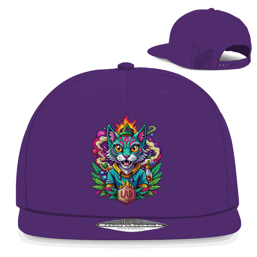 Snapback Rapper Cap - Lab Cat | Division420®
