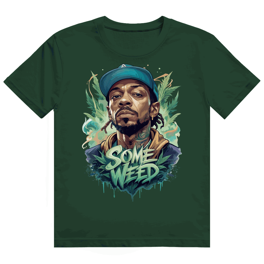 Heavy Cotton T-Shirt - Some Weed Boy | Division420®