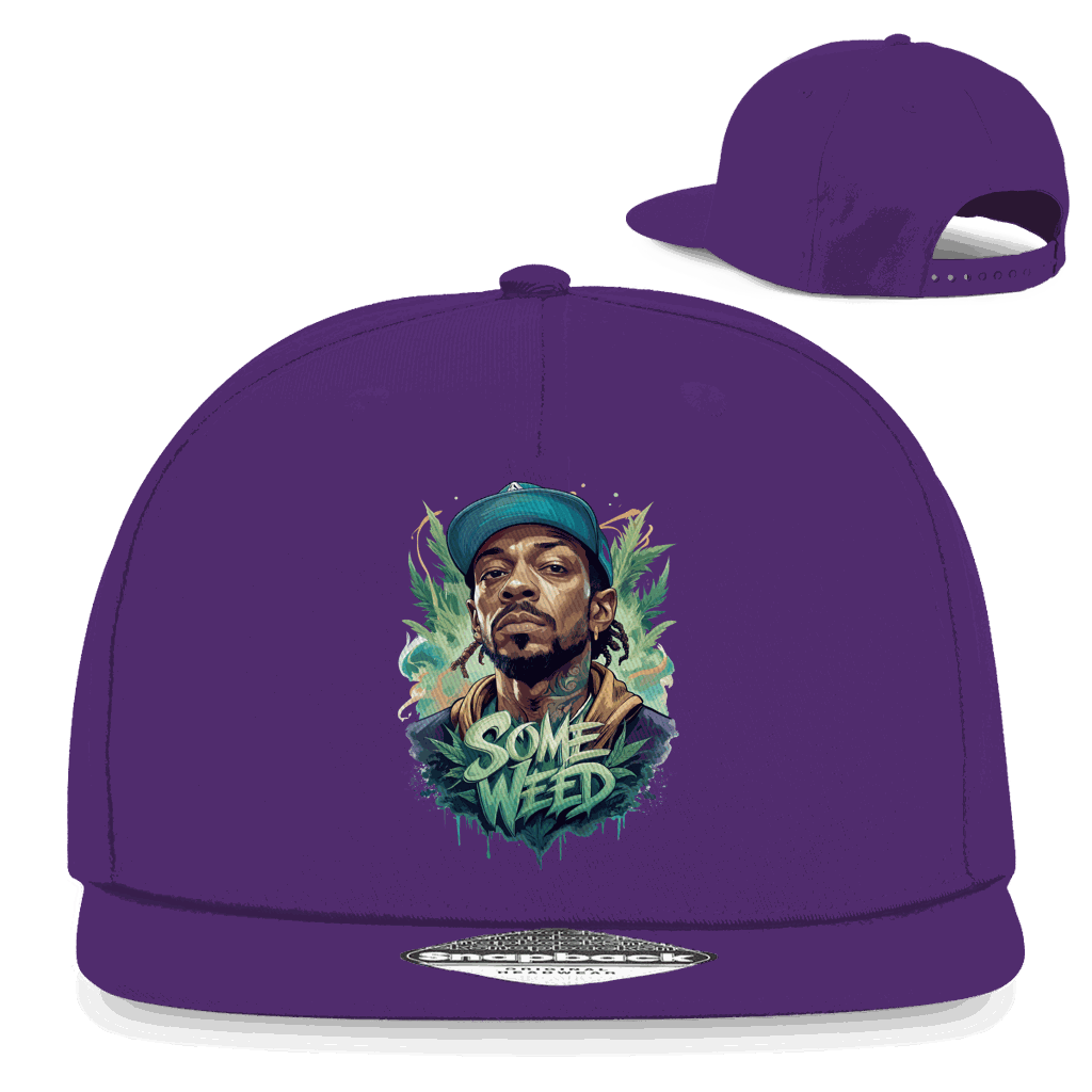 Snapback Rapper Cap - Some Weed Boy | Division420®