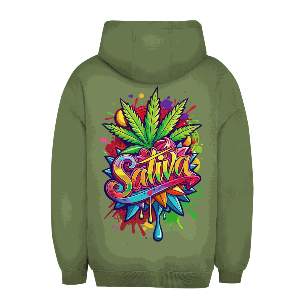 Unisex Oversize Hoodie - Sativa | Division420®