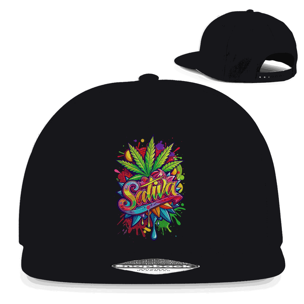 Snapback Rapper Cap - Sativa | Division420®