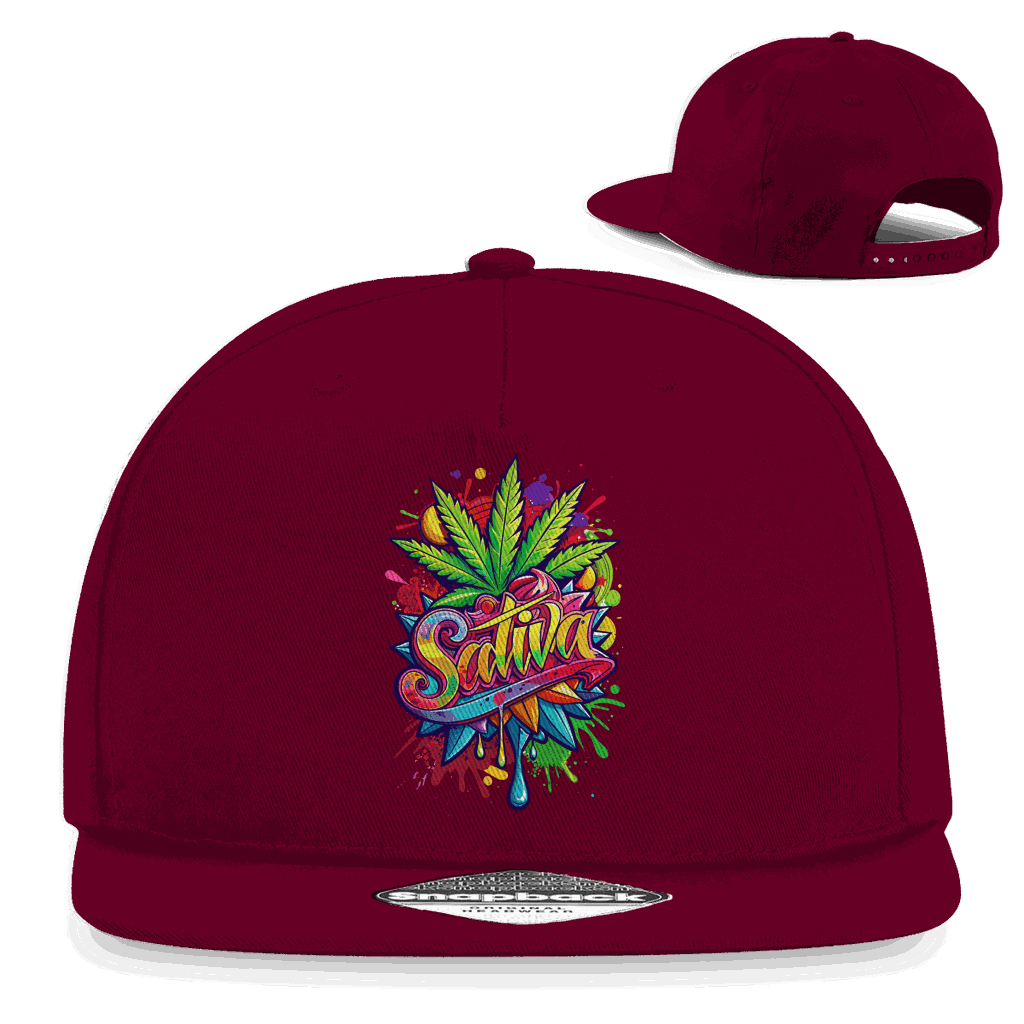 Snapback Rapper Cap - Sativa | Division420®