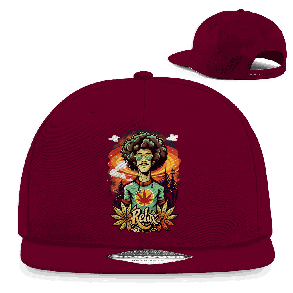 Snapback Rapper Cap - Relax Dude | Division420®