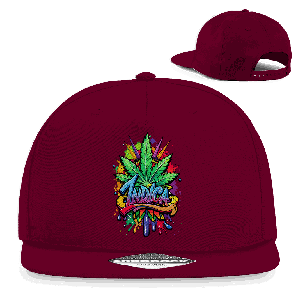 Snapback Rapper Cap - Pure Indica | Division420®