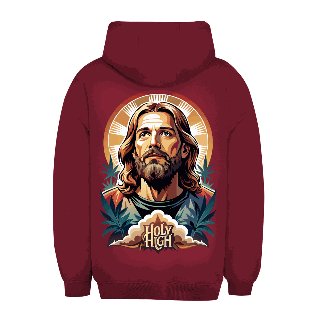 Unisex Oversize Hoodie in urbanem Stil von Division420 mit Kapuze und Kängurutasche
