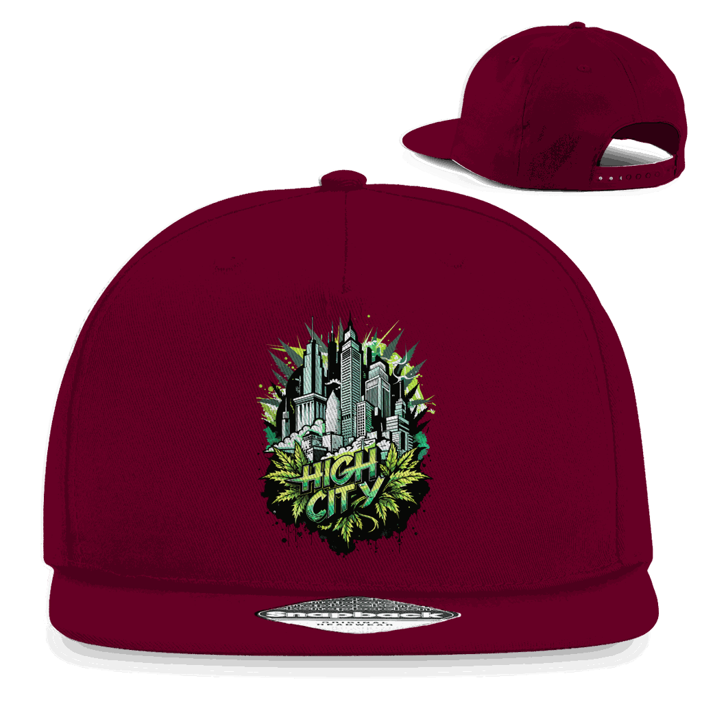 Snapback Rapper Cap - High City | Division420®