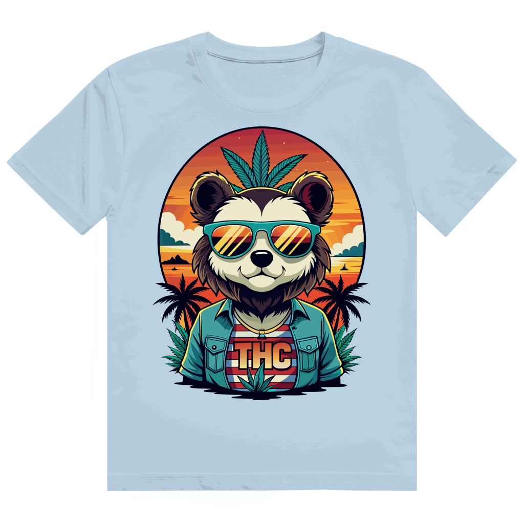 Heavy Cotton T-Shirt - THC Bear | Division420®