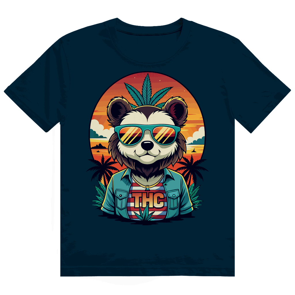 Heavy Cotton T-Shirt - THC Bear | Division420®