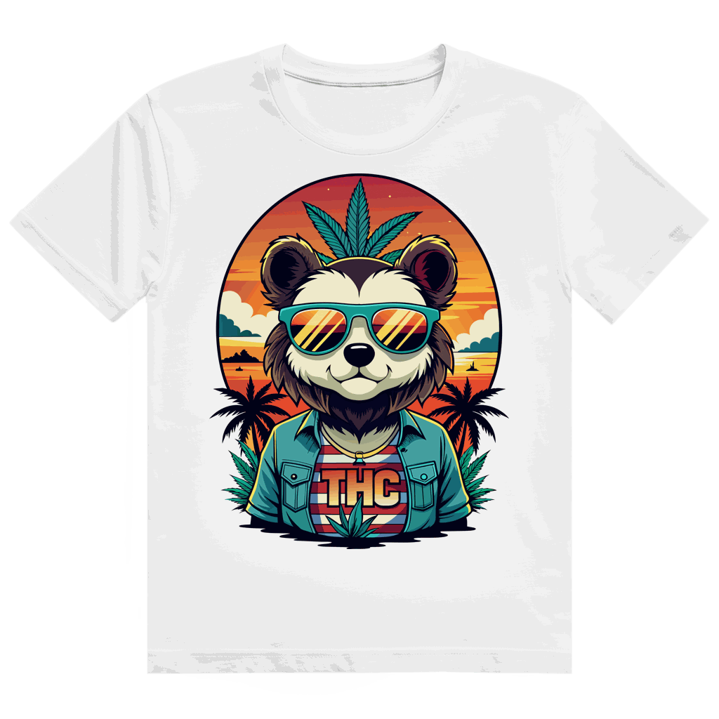 Heavy Cotton T-Shirt - THC Bear | Division420®