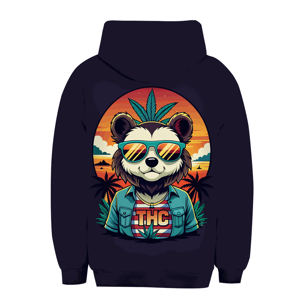 Unisex Oversize Hoodie - THC Bear | Division420®