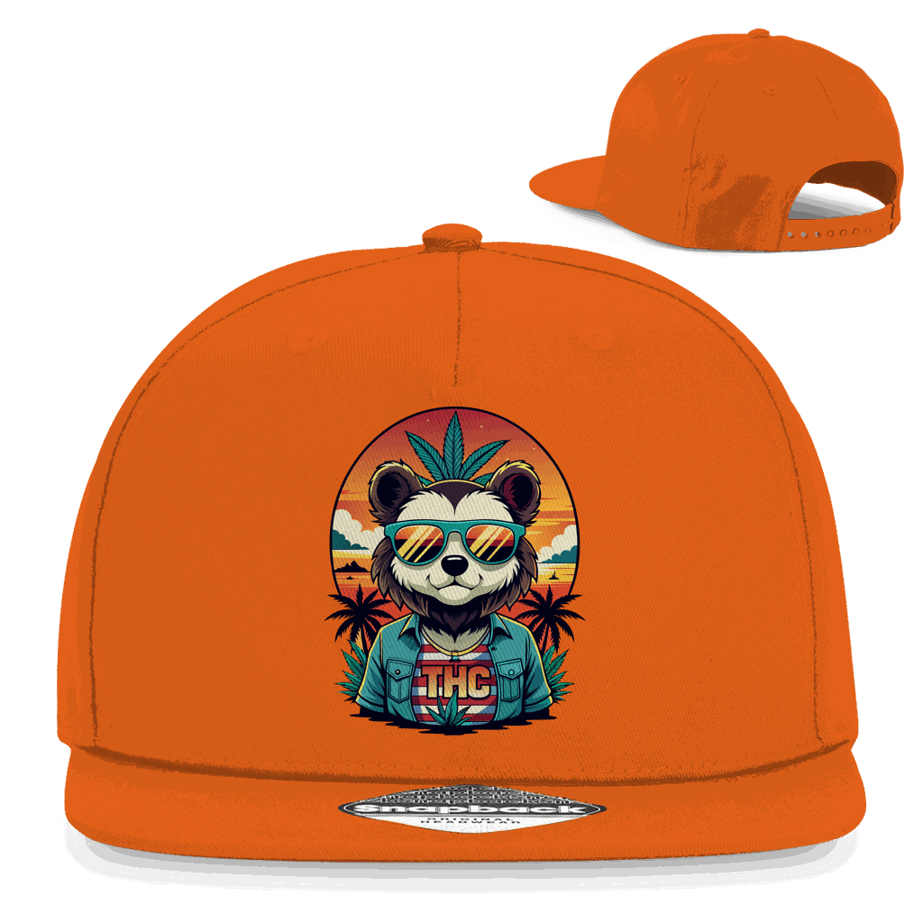 Snapback Rapper Cap - THC Bear | Division420®