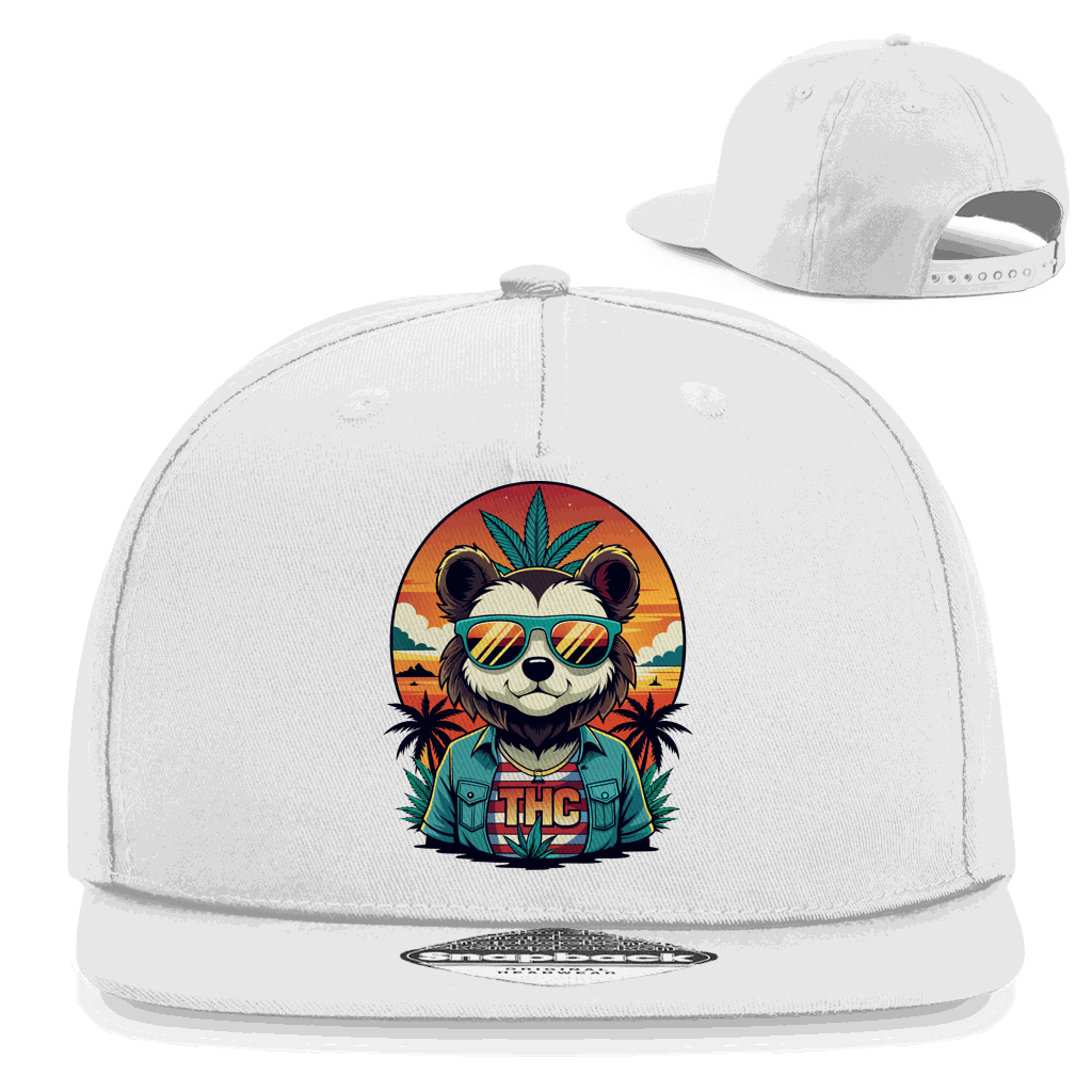 Snapback Rapper Cap - THC Bear | Division420®