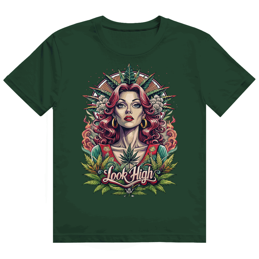 Heavy Cotton T-Shirt - Look High | Division420®