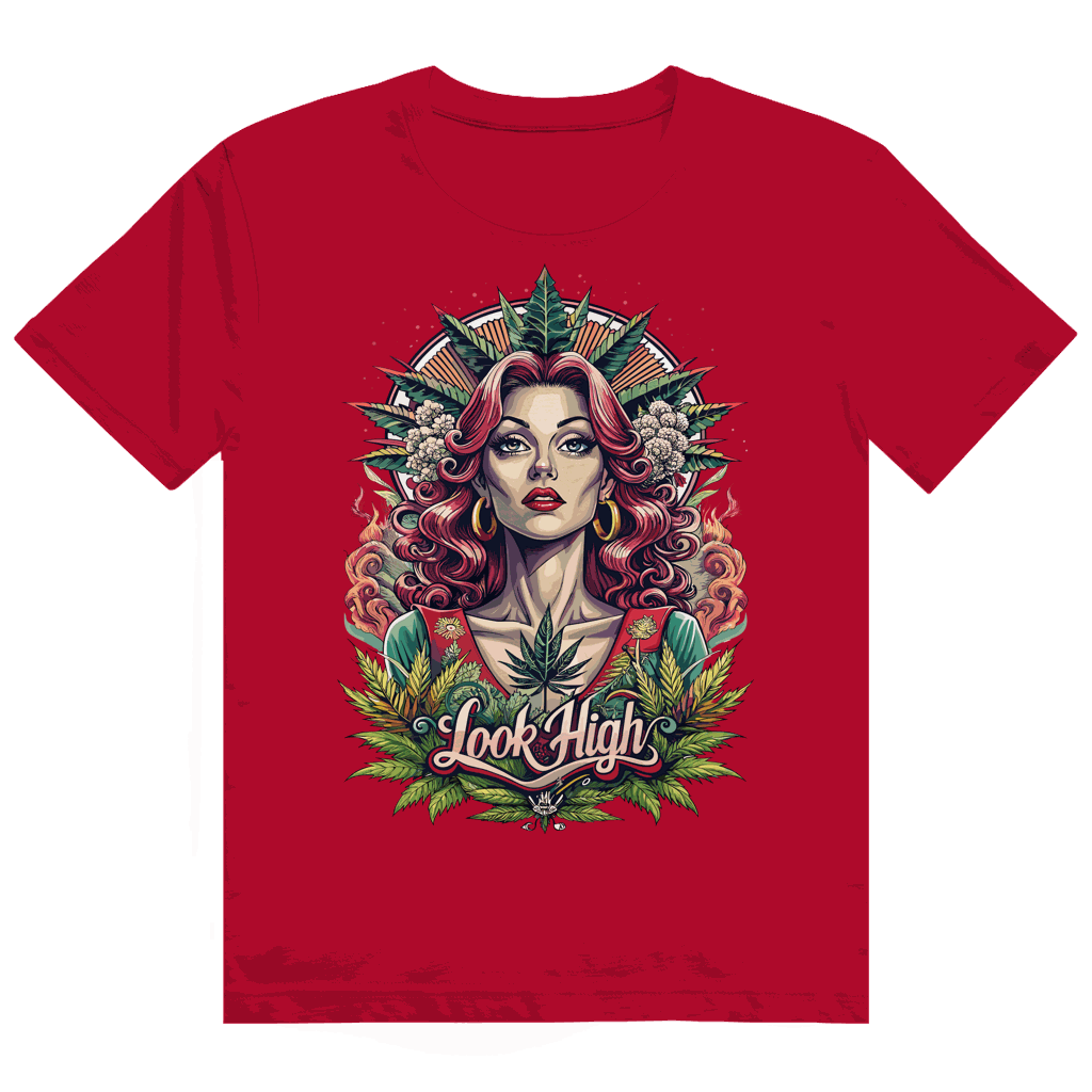 Heavy Cotton T-Shirt - Look High | Division420®