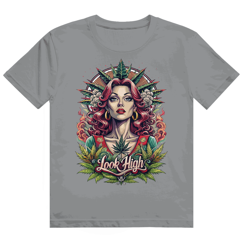 Heavy Cotton T-Shirt - Look High | Division420®