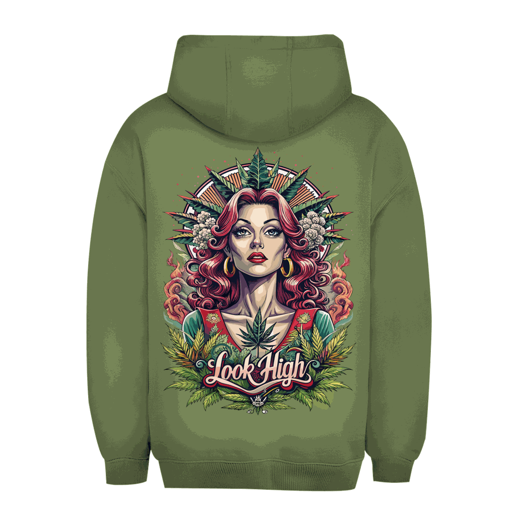 Unisex Oversize Hoodie - Look High | Division420®