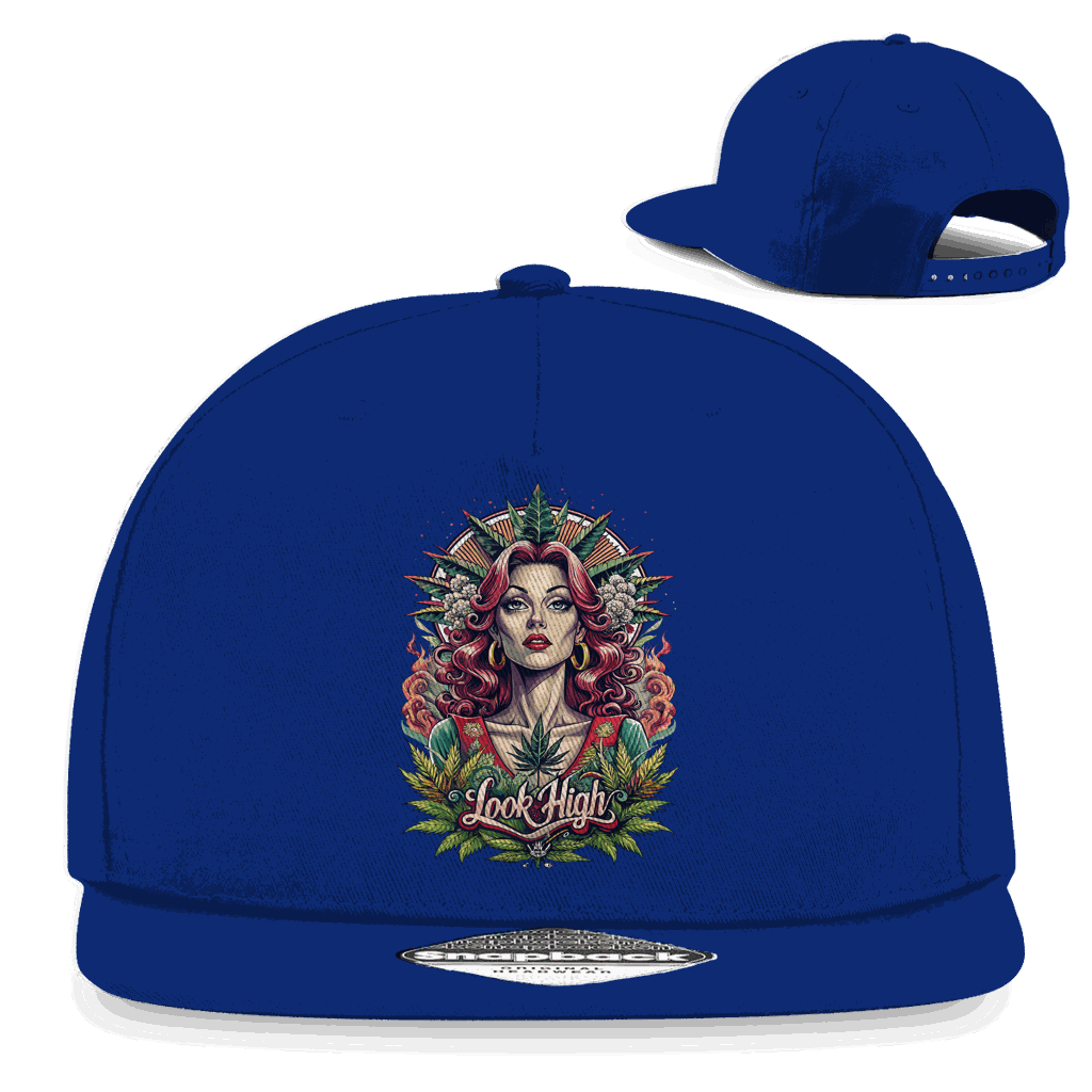 Snapback Rapper Cap - Look High | Division420®