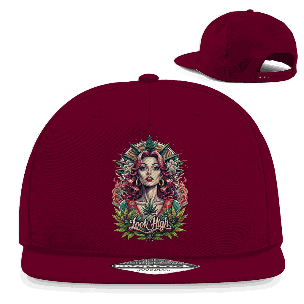Snapback Rapper Cap - Look High | Division420®