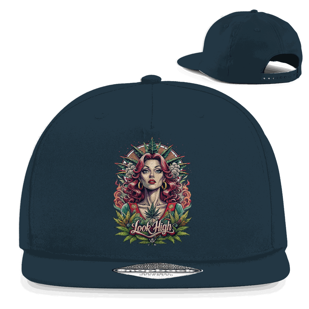 Snapback Rapper Cap - Look High | Division420®