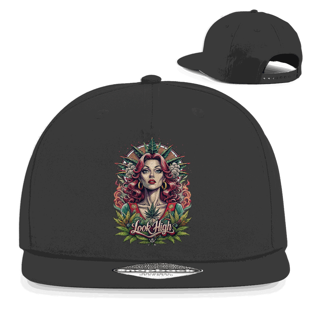 Snapback Rapper Cap - Look High | Division420®