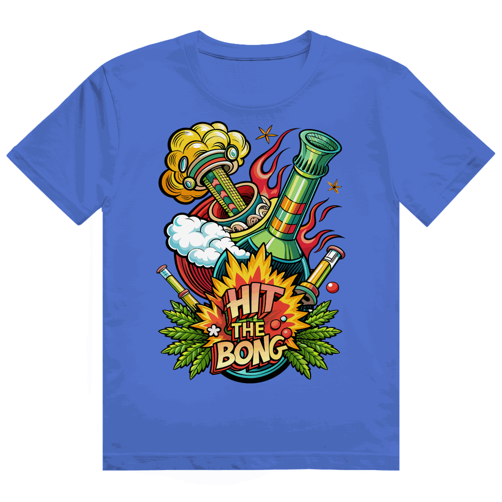 Heavy Cotton T-Shirt - Hit The Bong | Division420®
