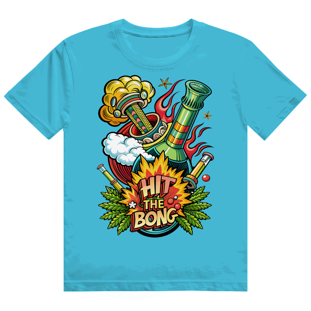 Heavy Cotton T-Shirt - Hit The Bong | Division420®