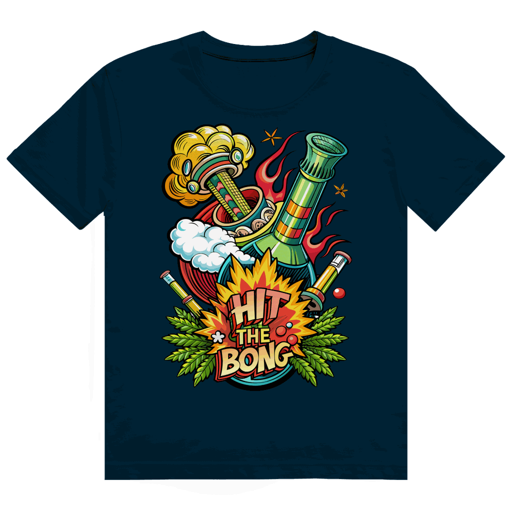 Heavy Cotton T-Shirt - Hit The Bong | Division420®