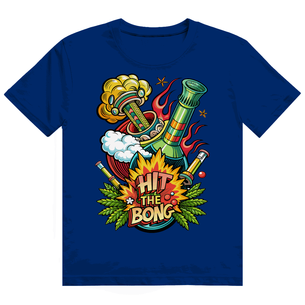 Heavy Cotton T-Shirt - Hit The Bong | Division420®