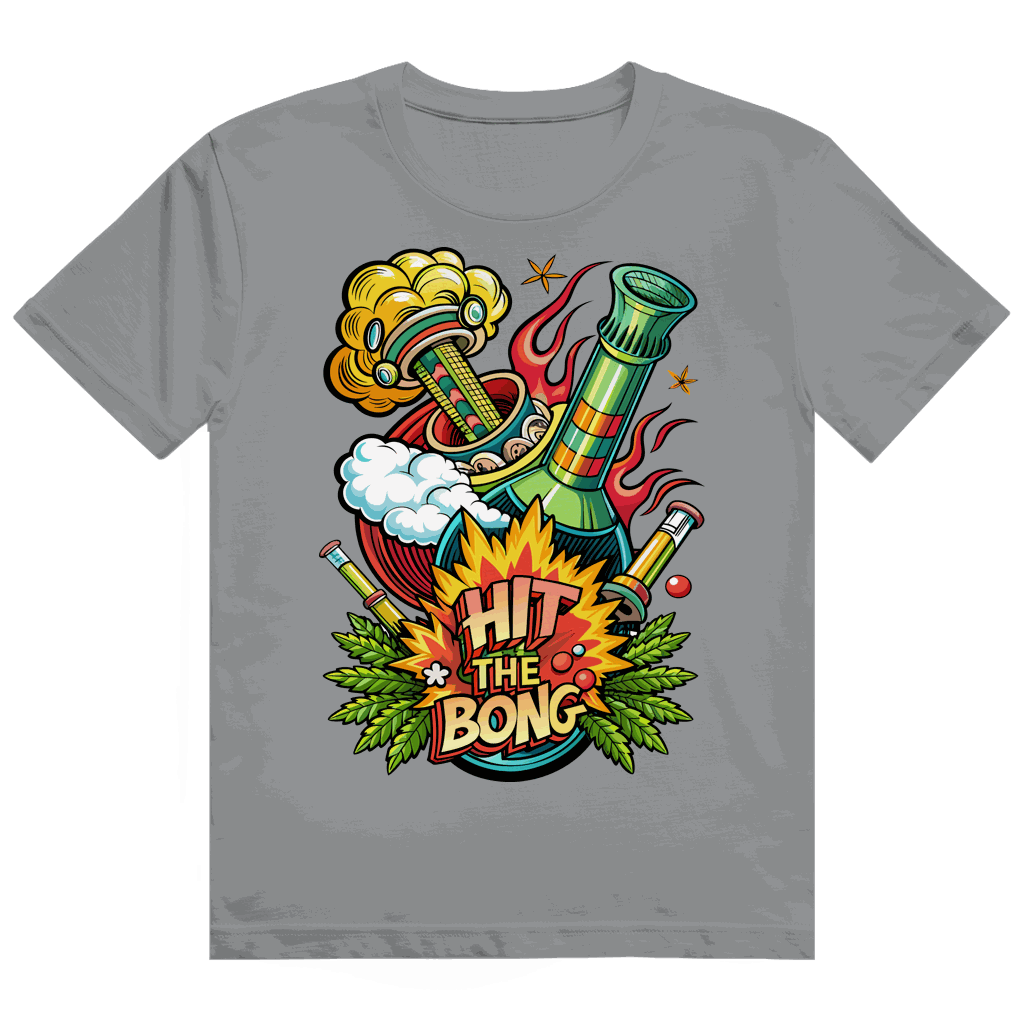 Heavy Cotton T-Shirt - Hit The Bong | Division420®