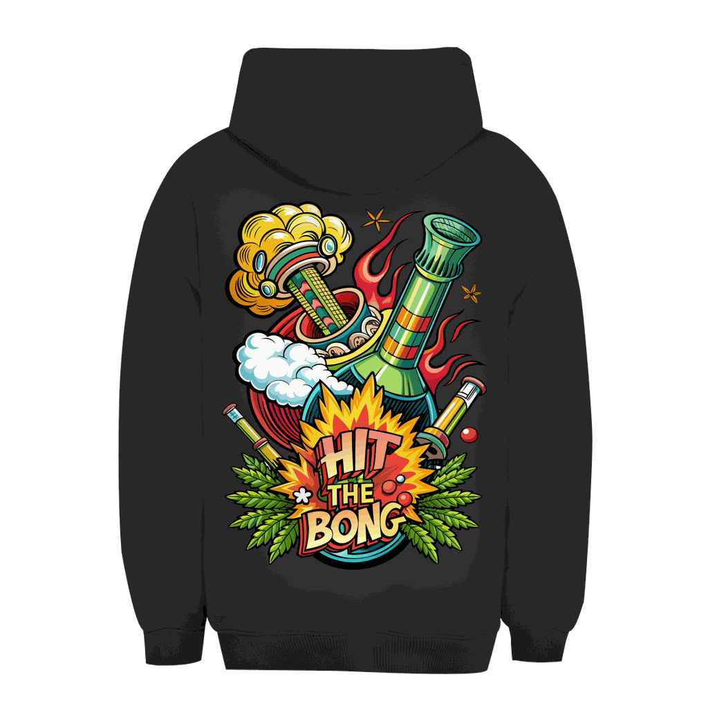 Unisex Oversize Hoodie - Hit The Bong | Division420®