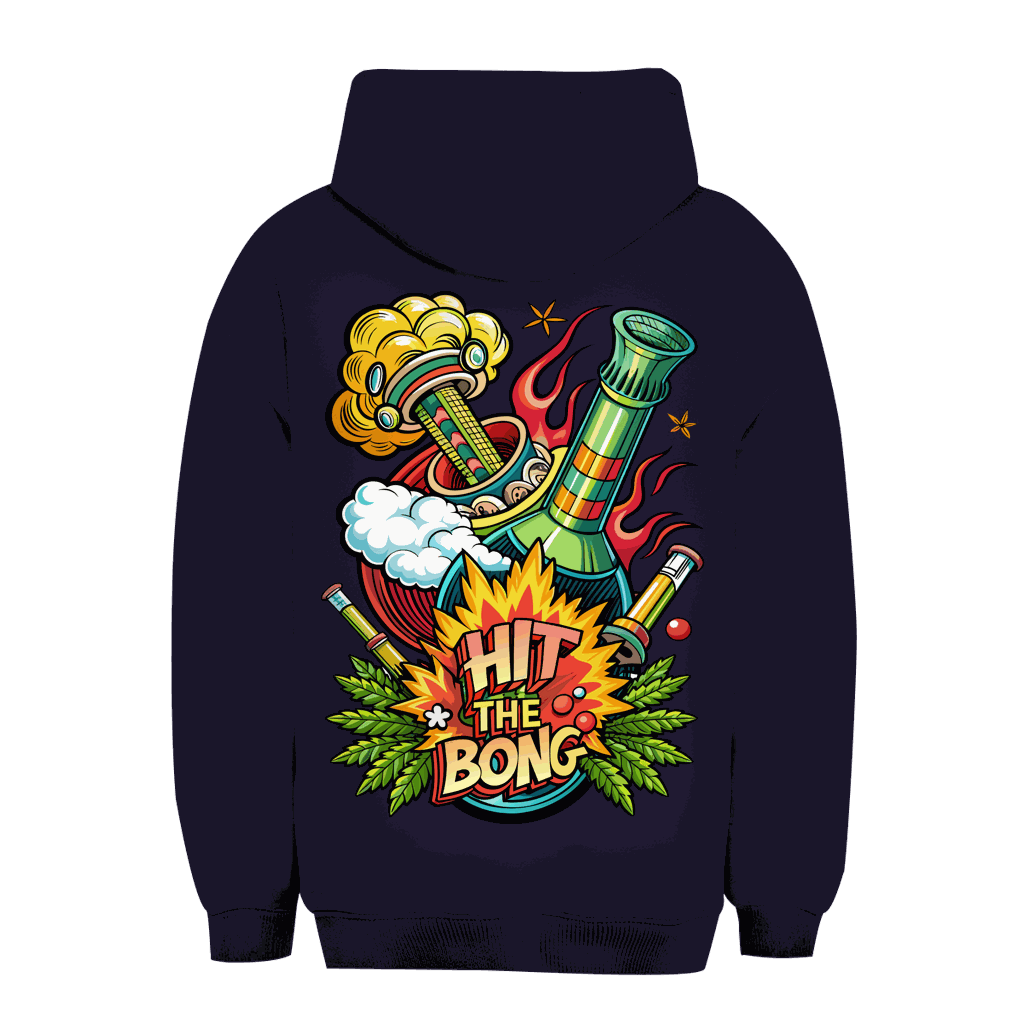 Unisex Oversize Hoodie - Hit The Bong | Division420®