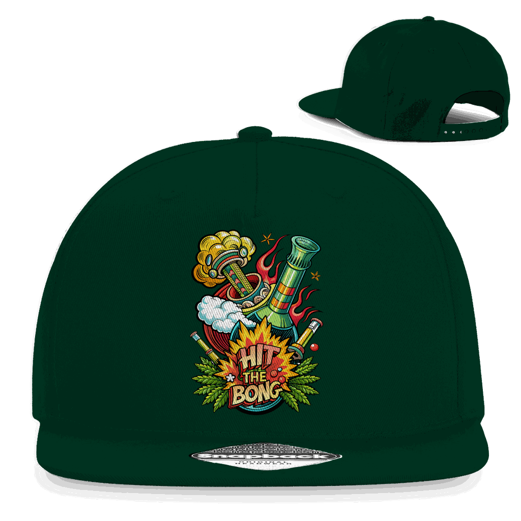 Snapback Rapper Cap - Hit The Bong | Division420®