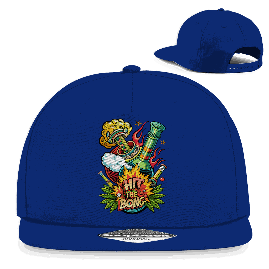 Snapback Rapper Cap - Hit The Bong | Division420®
