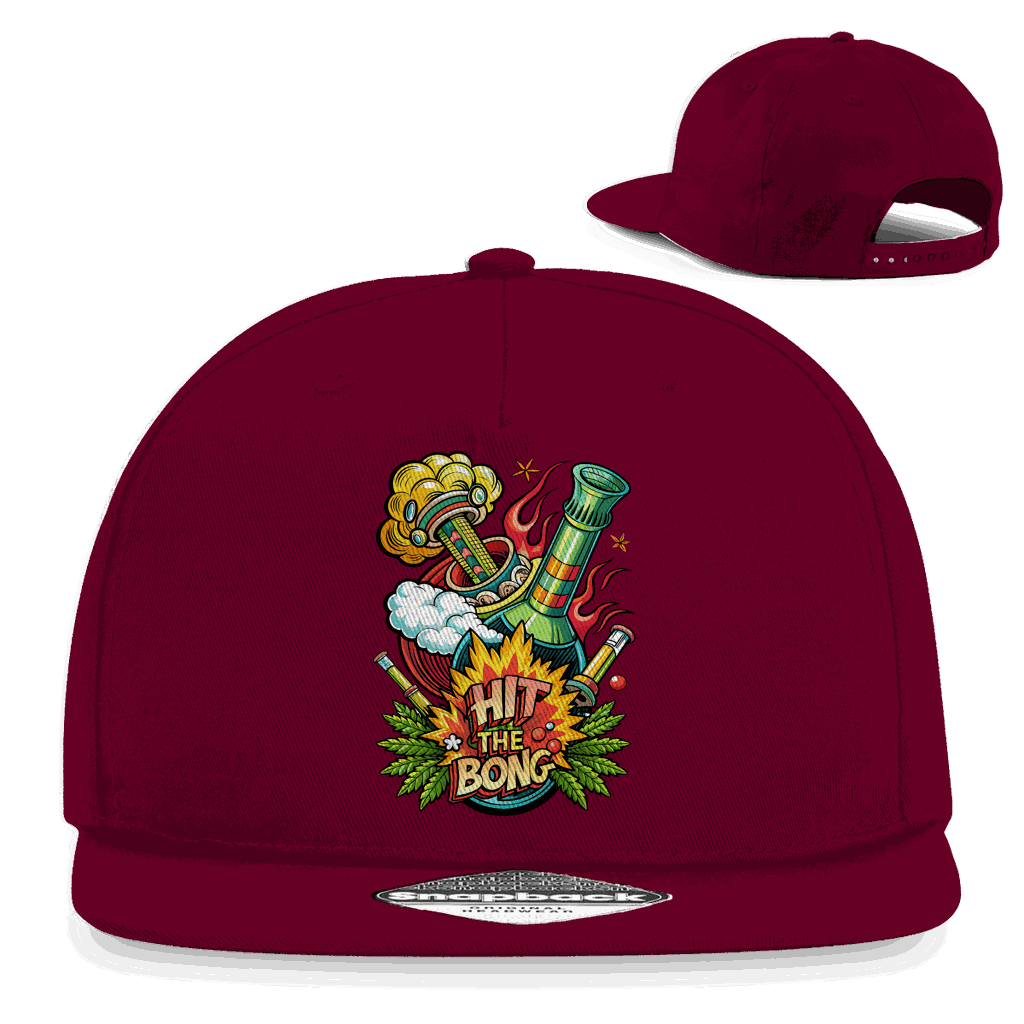 Snapback Rapper Cap - Hit The Bong | Division420®