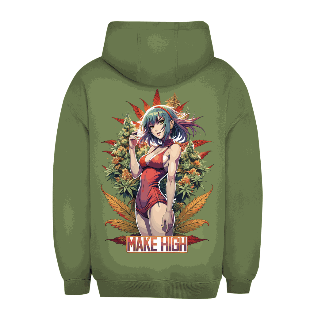 Unisex Oversize Hoodie - Make High | Division420®