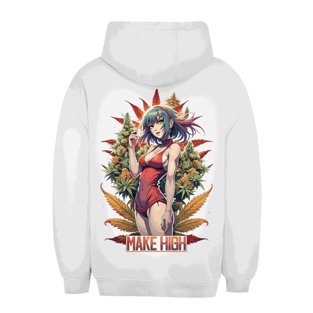 Unisex Oversize Hoodie size chart for Division420 urban streetwear