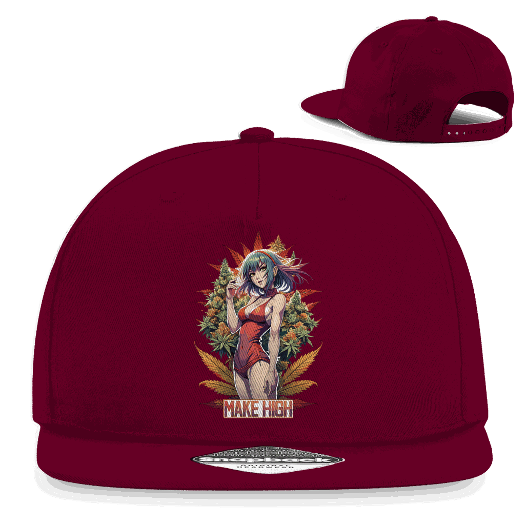 Snapback Rapper Cap - Make High | Division420®