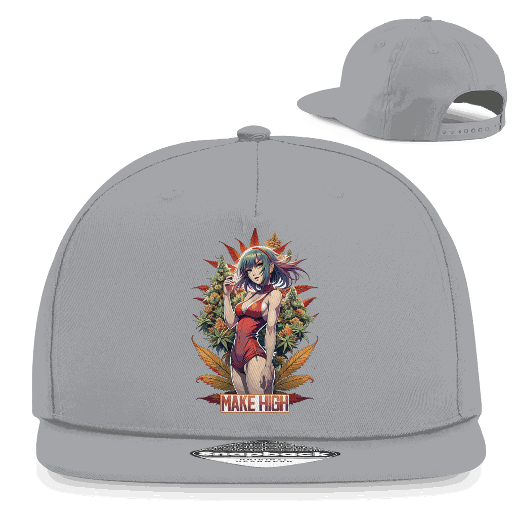 Snapback Rapper Cap - Make High | Division420®