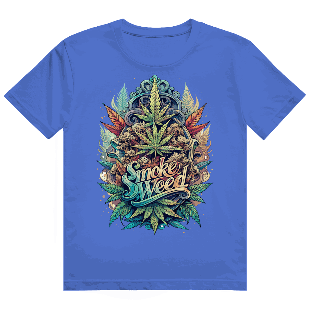 Heavy Cotton T-Shirt - Smoke Weed | Division420®